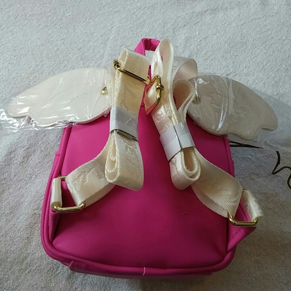 Betsey Johnson Flying Pig Mini Backpack - Picture 2 of 5